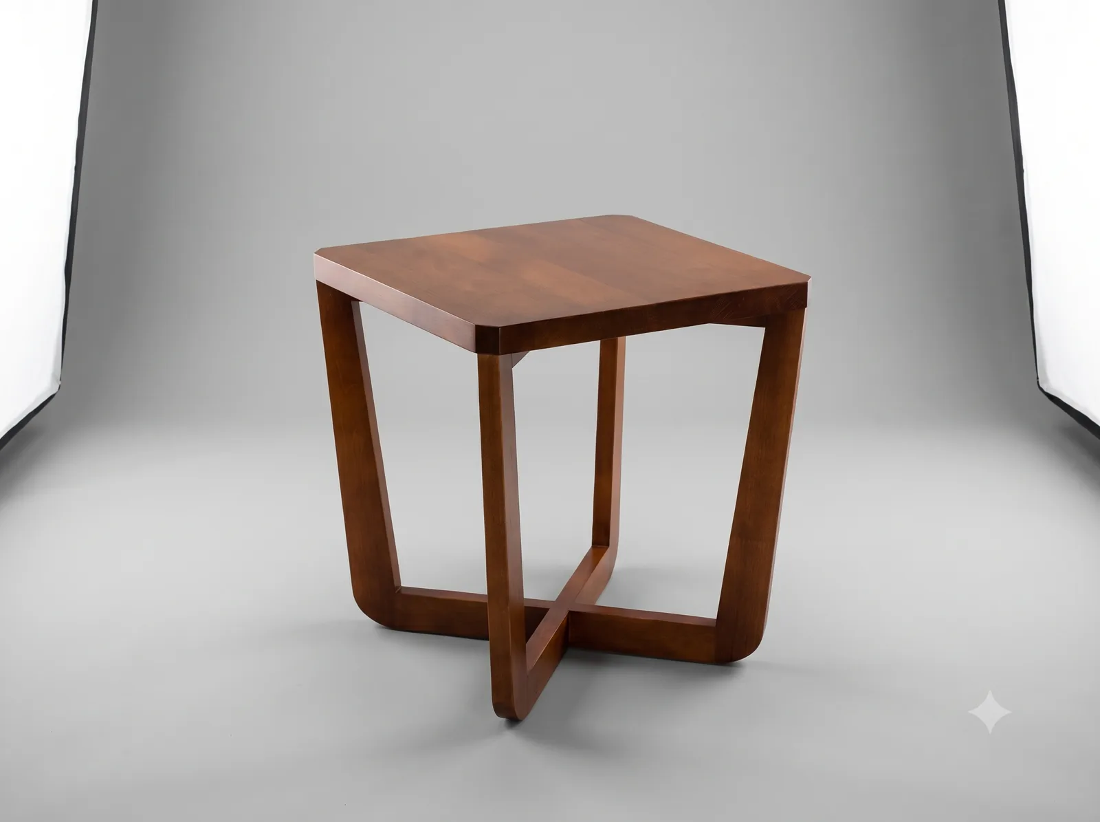 Solid beech coffee table