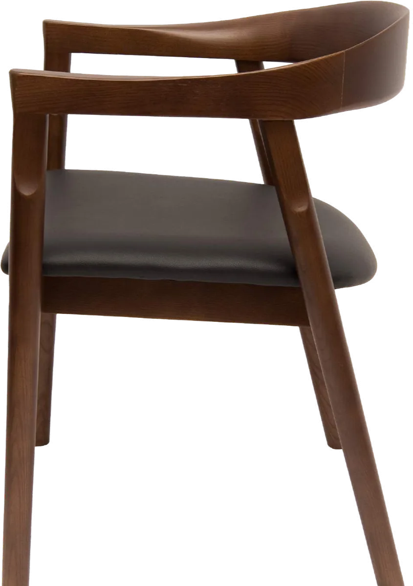 Fiji Nobel Black chair in solid wood