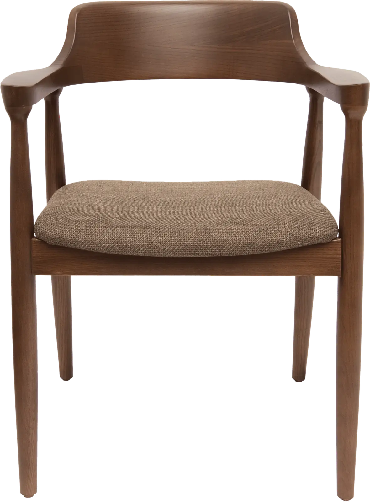 Mikonos Royal Brown chair in solid wood