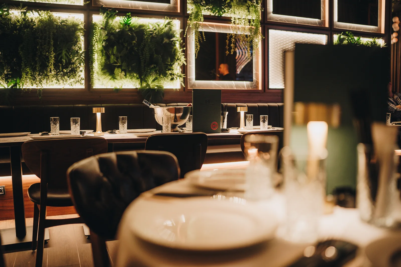 Nacionalna klasa restaurant in Niš — a detail of the table setting