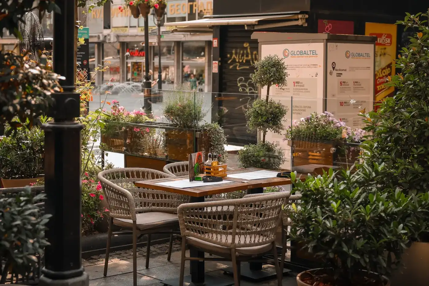 Ruski Car restaurant in Belgrade, furnished by Stiletto Furniture