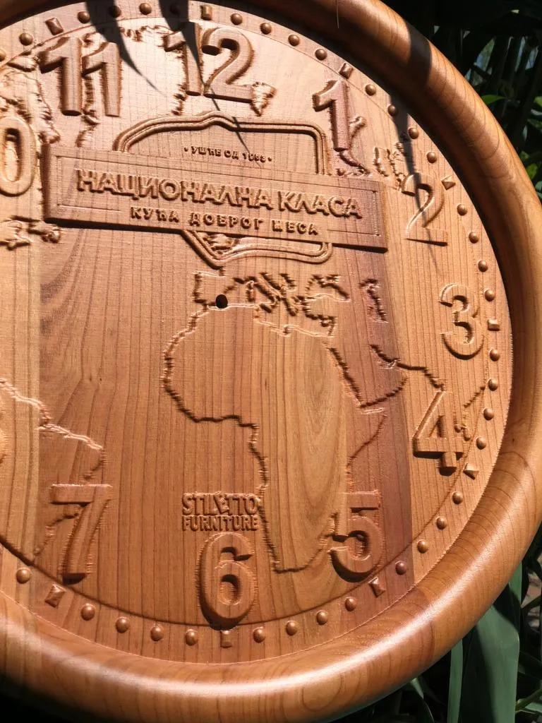 Wooden sign for venues