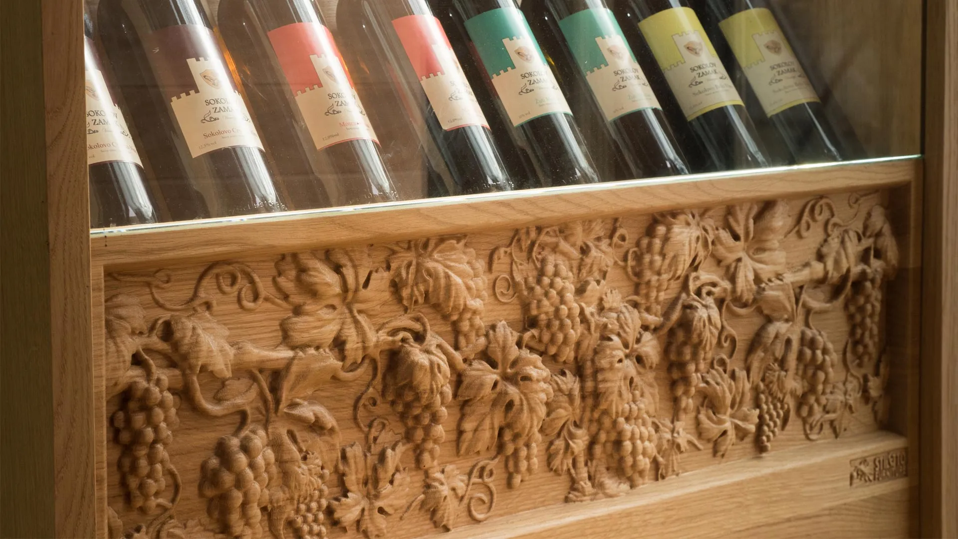Wooden winery fittings