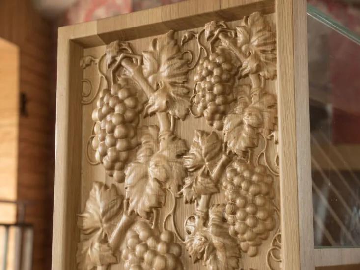Wooden winery fittings